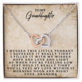 Give Her The Gift She Will Always Remember💝 Interlocking Hearts Necklace