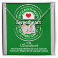 Beer Lover'S Wife Interlocking Hearts Necklace