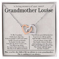 Loss Of Grandmother Luise Interlocking Hearts Necklace