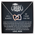 Believe In Deep Interlocking Hearts Necklace