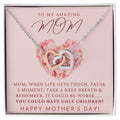 The Perfect Mother'S Day Gift. Interlocking Hearts Necklace