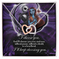 Keep Choosing You Interlocking Interlocking Hearts Necklace