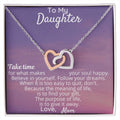 Take Time For - Interlocking Hearts Necklace