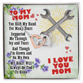 Mechanic'S Mom- Interlocking Heart Necklace Interlocking Hearts Necklace