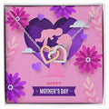 Happy Mother'S Day- Interlocking Heart Necklace Interlocking Hearts Necklace