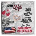 Veteran'S Wife - Interlocking Heart Necklace Interlocking Hearts Necklace
