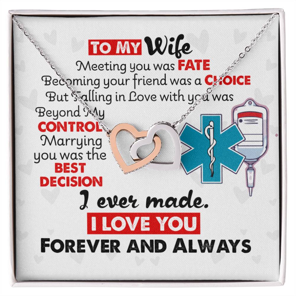 Ems Wife - Interlocking Heart Necklace Interlocking Hearts Necklace