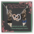 Joined At The Heart Interlocking Hearts Necklace