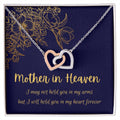 Mother In Heaven - Interlocking Necklace Interlocking Hearts Necklace