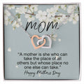 Gift For Mom From Daughter On Mother'S Day Gift For Mom On Mothers Day 2021 Gift Guide For Mom Gift Ideas For Mom Interlocking Hearts Necklace