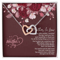 Mothers Day Gift For Mother In Law Mothers Day Jewelry Gift For Mother In Law Gift For Mother In Law Interlocking Hearts Necklace