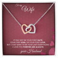 Gift For Wife It May Not Be Interlocking Hearts Necklace