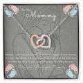 To My Mommy Interlocking Hearts Necklace