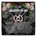 Daughter-In-Law Interlocking Hearts Necklace
