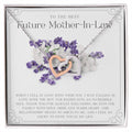 Future Mother In Law Gift Mom In Law Jewelry Mother'S Day Gift For Mother-In-Law Gift For Mother In Law Mother-In-Law Necklace Interlocking Hearts Necklace