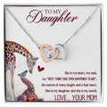 TOC058~1 Interlocking Hearts Necklace