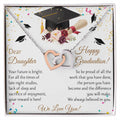 Class Of 2021 - Limited Edition Graduation Necklace - Gdt12 Interlocking Hearts Necklace