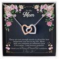 Mother'S Day Unique Gift - Interlocked Hearts Necklace Interlocking Hearts Necklace