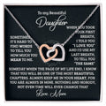 Your First Breath Interlocking Hearts Necklace
