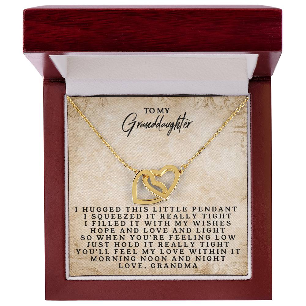 Give Her The Gift She Will Always Remember💝 Interlocking Hearts Necklace