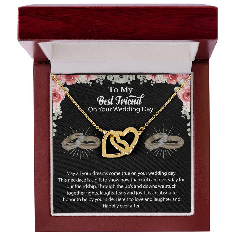My Best Friend’S Wedding Interlocking Hearts Necklace