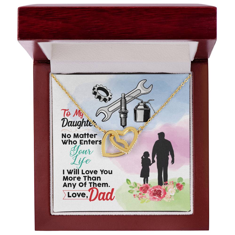 Mechanic'S Daughter - Interlocking Heart Necklace Interlocking Hearts Necklace