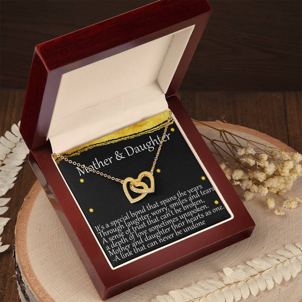 Mother & Daughter Interlocking Hearts Interlocking Hearts Necklace