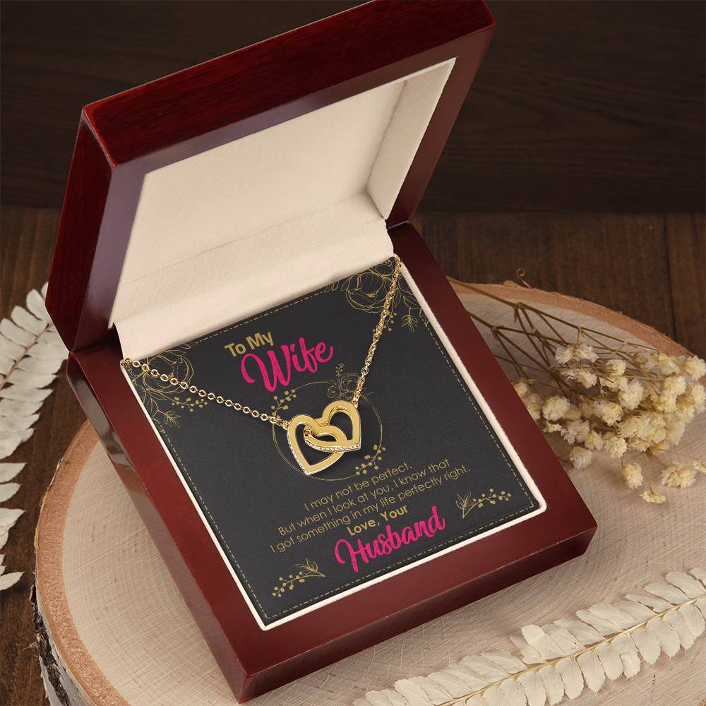 Perfectly Right Wife! Exclusive Necklace! Interlocking Hearts Necklace
