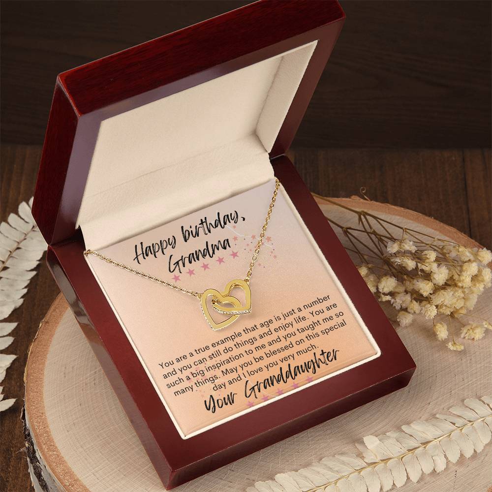 A Beautiful Birthday Gift For Grandma - The Stunning Interlocking Hearts Necklace