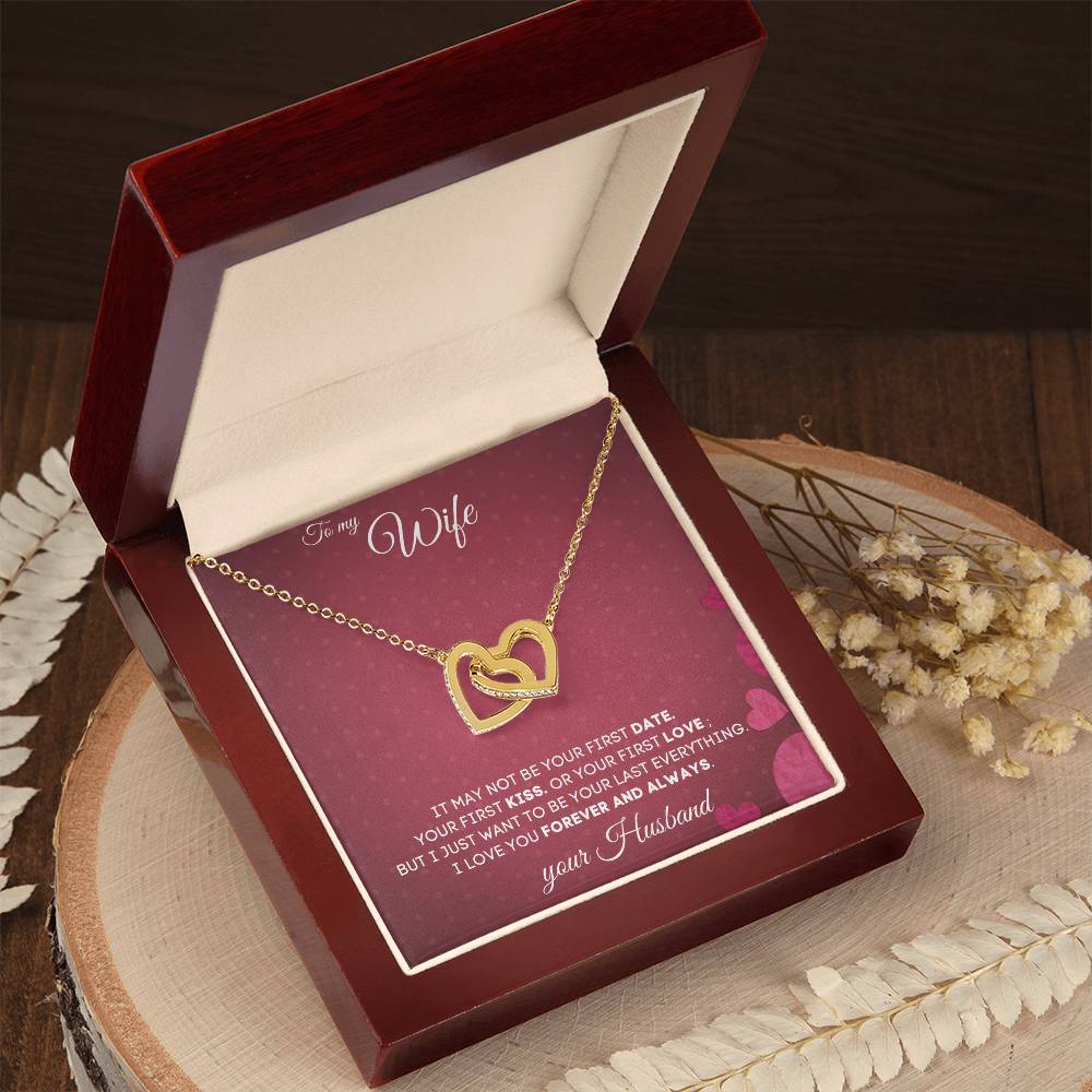 Gift For Wife It May Not Be Interlocking Hearts Necklace