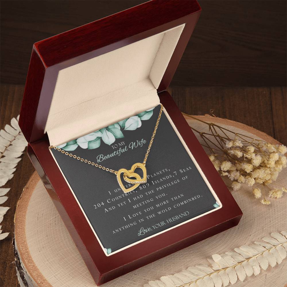 More Than Anything - Interlocking Hearts Interlocking Hearts Necklace