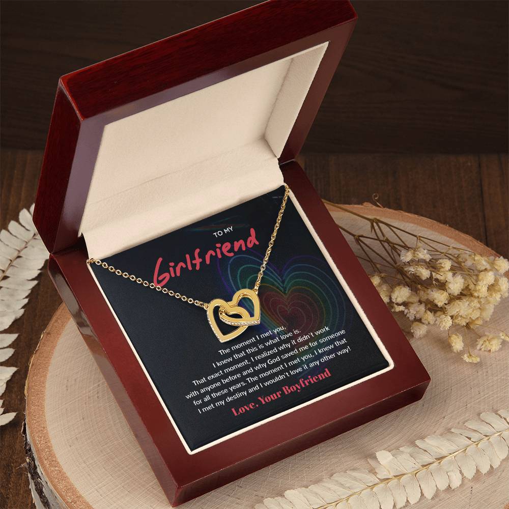 Interlocking Hearts - From Your Boyfriend Interlocking Hearts Necklace