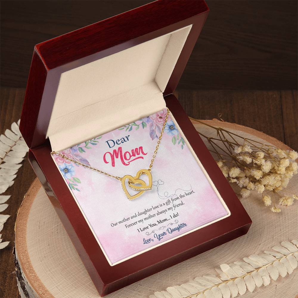 Mother'S Day Gift — Interlocking Hearts Necklace