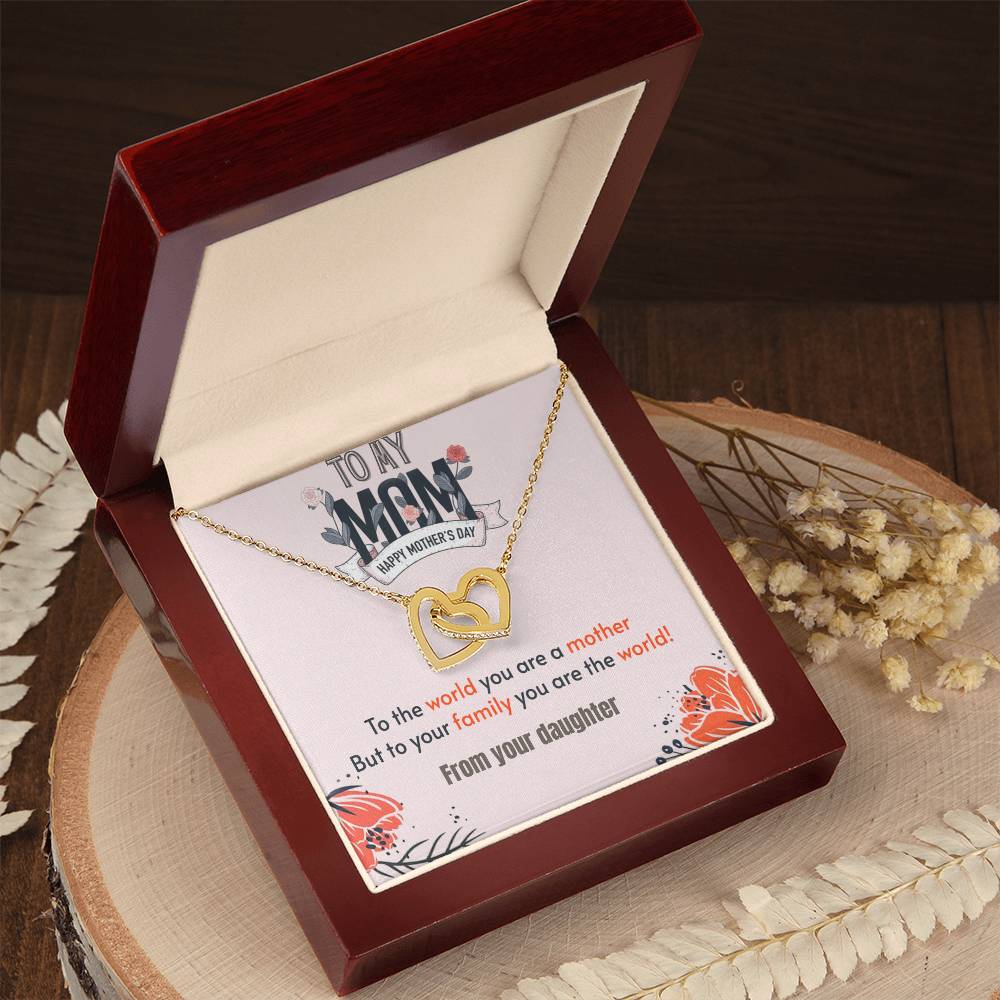 My World Necklace Save $20 Interlocking Hearts Necklace