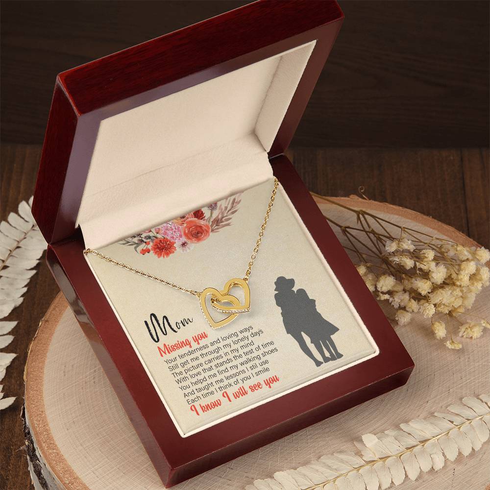 Meaningful Gifts For Mom From Daughter Unique Mother Daughter Gifts Mother Daughter Mothers Day Ideas Meaningful Mothers Day Gifts From Daughter Interlocking Hearts Necklace