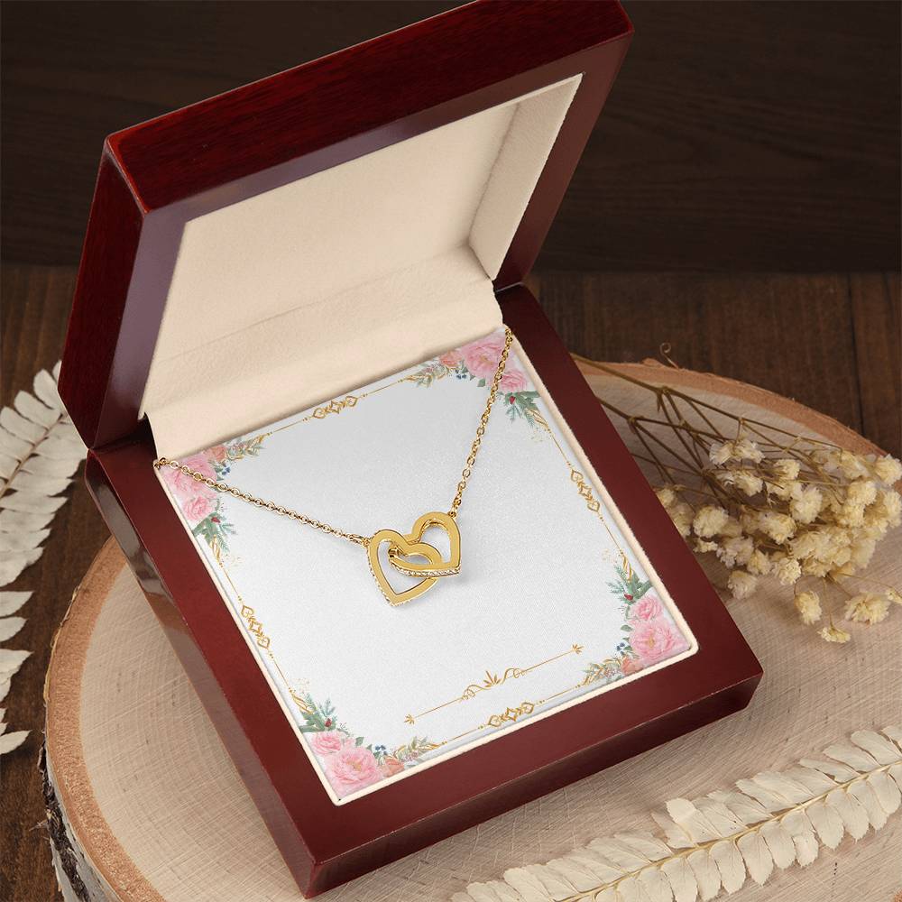 Mother'S Day Interlocking Hearts Necklace