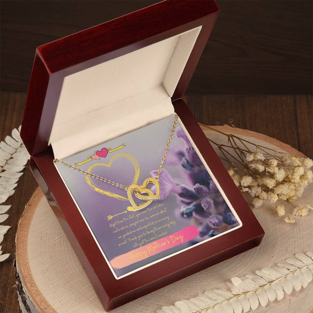 Never Ending Love Interlocking Hearts Necklace