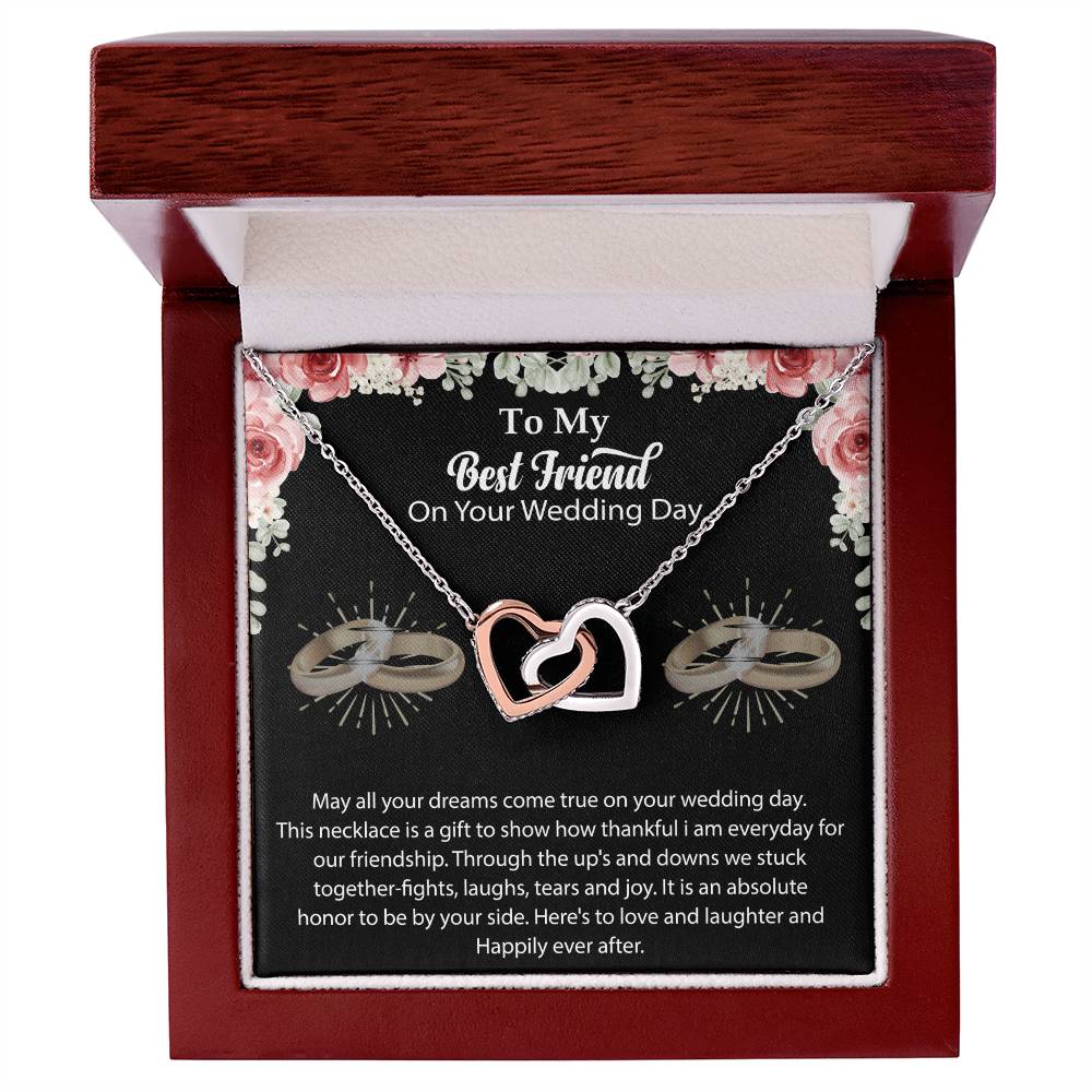 My Best Friend’S Wedding Interlocking Hearts Necklace