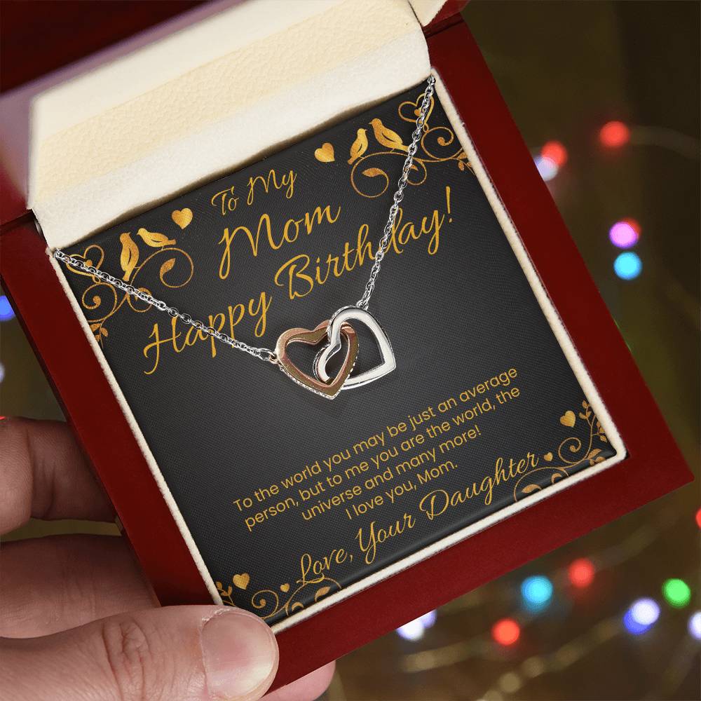 A Beautiful Birthday Gift For Mom! - The Amazing Interlocking Hearts Necklace