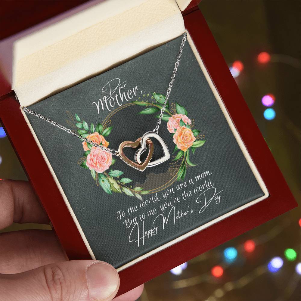 50 The Perfect Mother'S Day Necklace Interlocking Hearts Necklace