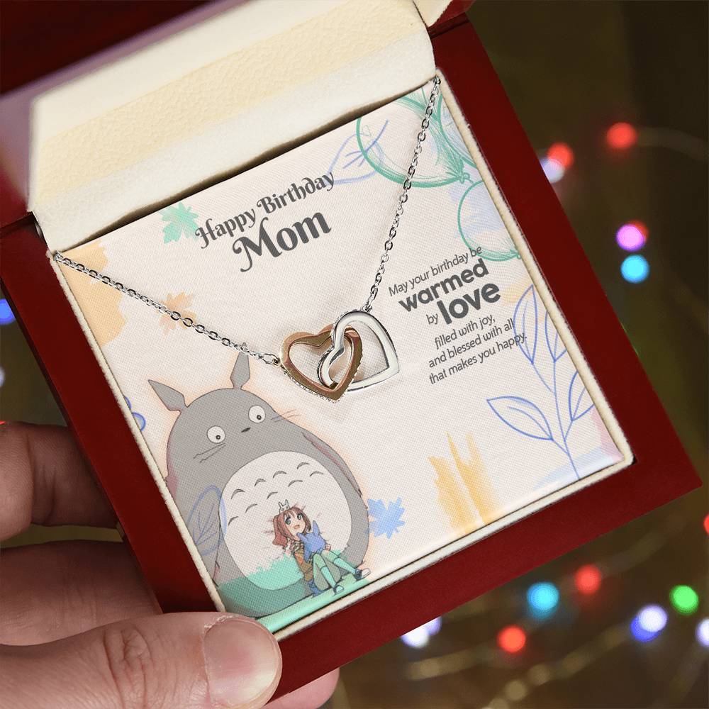 Full Of Love And Joy - Interlocking Hearts Necklace