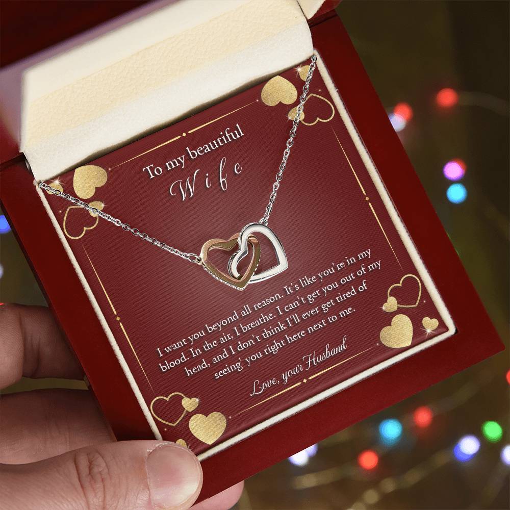 Interlocking Hearts Necklace - Beyond All Reason