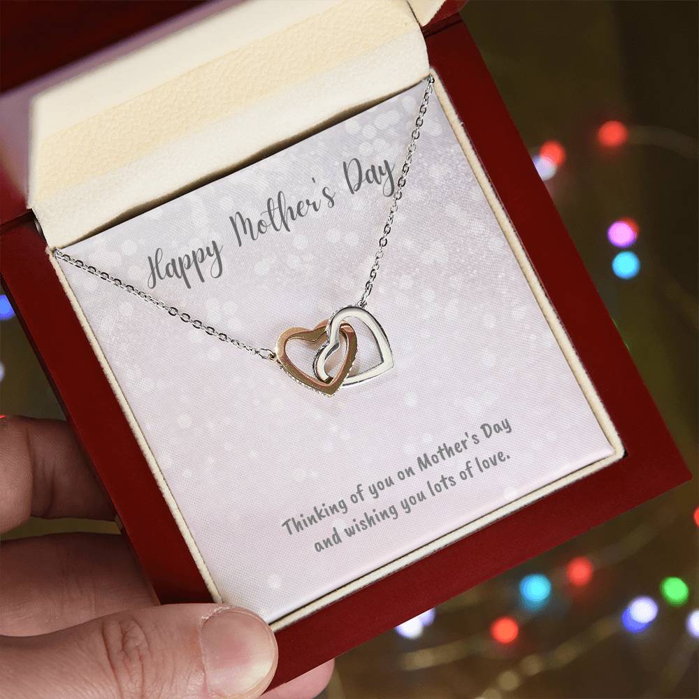Mother'S Day Sp003 Interlocking Hearts Necklace