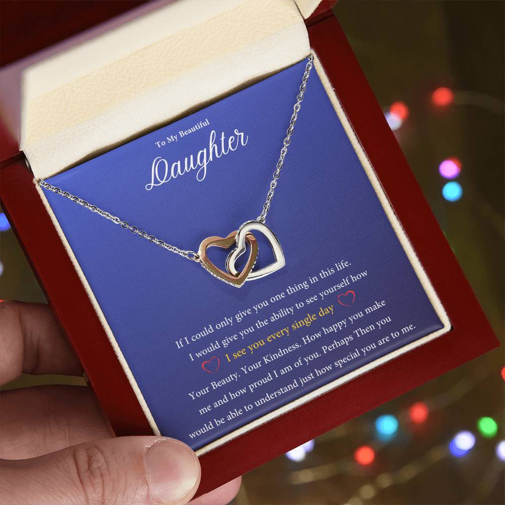 TOCB88~1 Interlocking Hearts Necklace