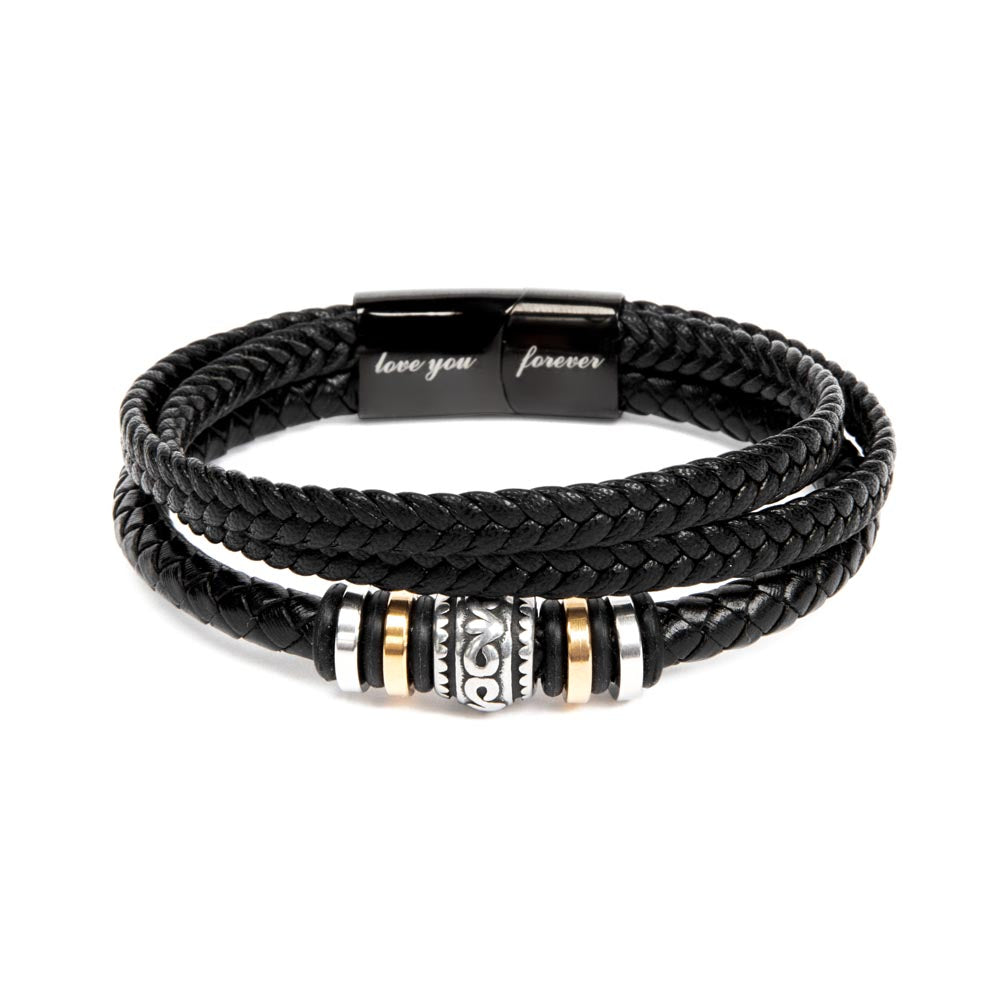 Dad Daughter Bond Bracelet - Love You Forever Bracelet
