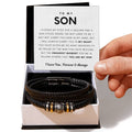 To My Son - Forever Love Bracelet - Love You Forever Bracelet