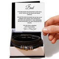 To My Dad  From Your Baby Girl  Love You Forever Bracelet - Love You Forever Bracelet