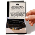 To My Man - Straighten Your Crown - Love You Forever Bracelet - Love You Forever Bracelet