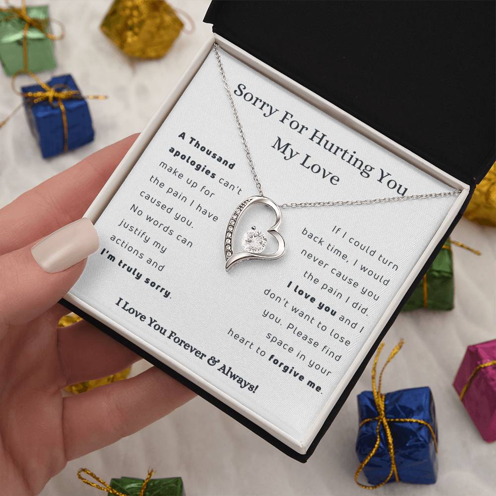 Sorry My Love - Forever Love Necklace