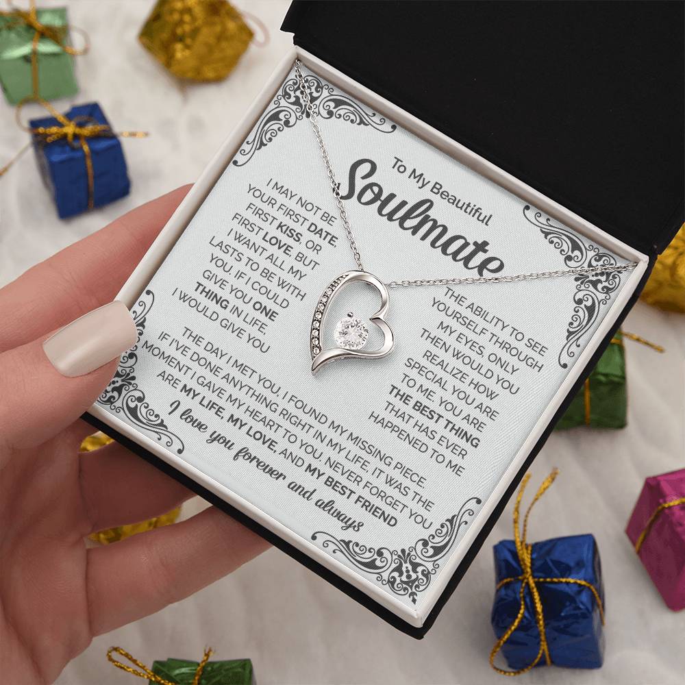 My Life, My Love And My Best Friend - 0020D Her - Forever Love Necklace Forever Love Necklace